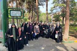 اردوی عهد خواهرانه در قم با حضور دانشجویان دختر دانشگاه علوم پزشکی تهران برگزار شد